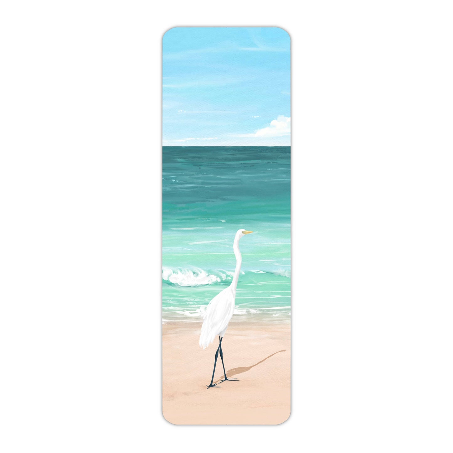 Great Egret Bookmark, Wildlife Bookmark, Bird Bookmark